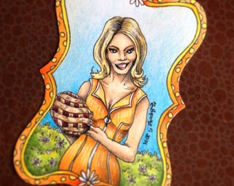 Olive Snook (Kristin Chenoweth) - Pushing Daisies Sketch Card
