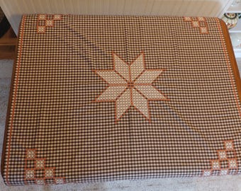 hand embroidered tablecloth