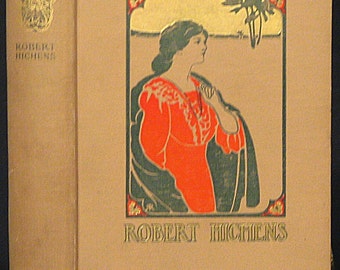 1907 Barbary Sheep by Robert Hichens First Edition Vintage Mystery Romance Adventure Illustrated Decorated Hardcover Binding