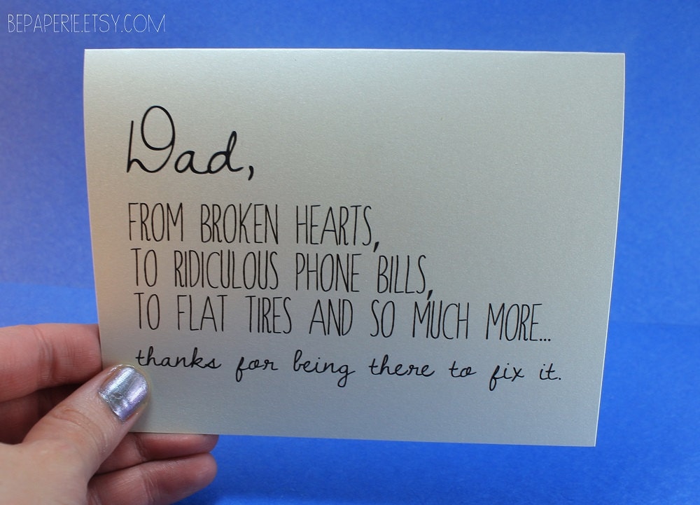 Dad Card Father's Day Card Dad Birthday Card Funny