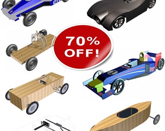 7 Baupläne für Seifenkisten / 7 Building Plans for Soapboxes