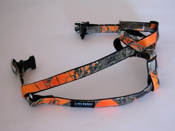 Camouflage Dog Harness True Timber Blaze Camo Dog Harness
