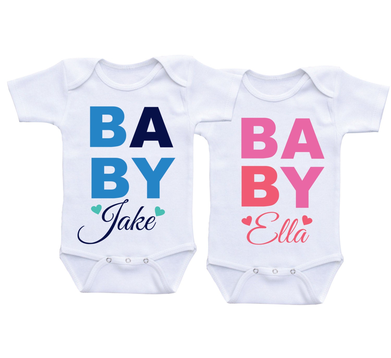 Twins Baby Gift Twin Onesie for Boy Girl TwinsTwins