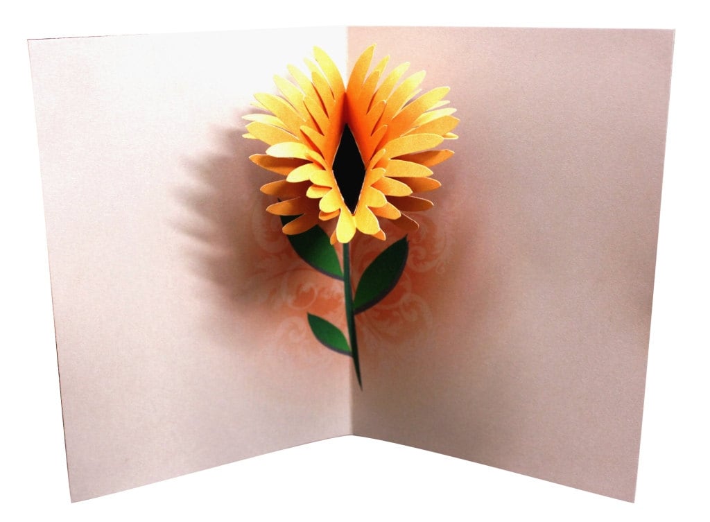 Free Printable Flower Pop Up Card Templates