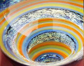 2.06 Inch "Spring Batch" Dichroic Vortex Marble
