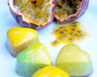 Gourmet Chocolate truffles with Passion fruits, Belgian Chocolate, Edible gift, Made to order Chocolate with real Guava fruit Ganache,