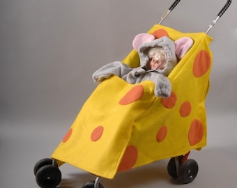 Really Cool Mouse and Cheese Stroller Cover and Costume