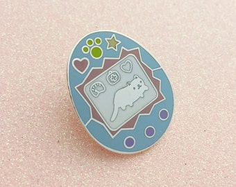 Cat Virtual Pet Pin - Enamel Pin - I like Cats - Cat pin - Cat lapel pin - Virtual Pet - 90s - Hand Over Your Fairy Cakes - Fairy Cakes
