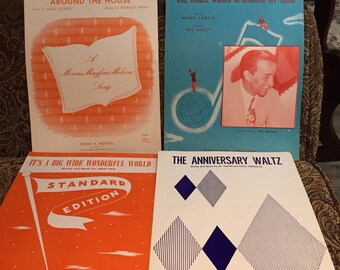 Sheet Music from the 1940's