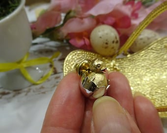 Vintage avon chick/vintage Avon Easter chick/Vintage tac pin lapel pin/Vintage Avon tac pin/Prendedor de pollito