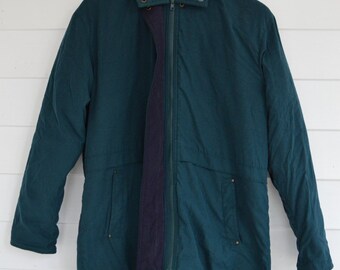 1990s Blue and Purple Coat