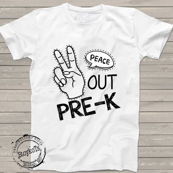 Free Free 347 Peace Out Kindergarten Shirt Svg SVG PNG EPS DXF File