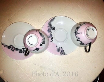 "So girly" coffee mug (pair)