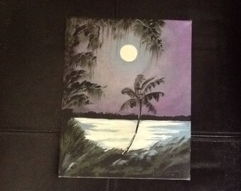 Moonlight on the River