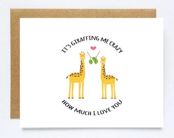 Card for Boyfriend, Love Card, Funny Anniversary Card, I Love you Card, Funny Anniversary Card, Cute Love Card