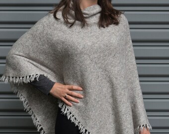 Closed Pashmina with Fringe (Poncho)