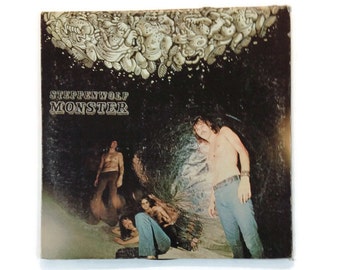 Steppenwolf, "Monster", vinyl record album, 1960s, classic rock LP, blues rock, metal