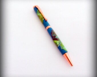 Pen, Ballpoint Pen, Handcrafted Pen, Unique Pen, Gift Pen, Polymer Clay Pen