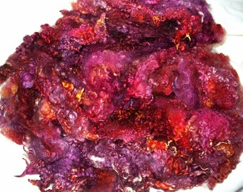 Border Leicester Fleece for Hand Spinning Knitting Crochet Felting Needle Felting