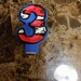 Dr. Seuss Inspired Painted Birthday Candle- painted candle party candle cake topper photo prop first birthday party decor cat in the hat