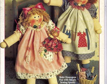 Spoolie Babies Suzanne McNeill Design Originals Craft Pattern Book 1025