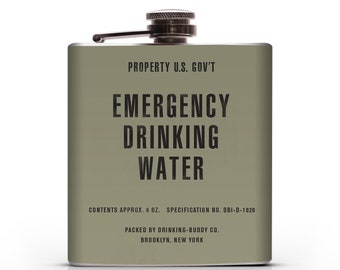 Vintage Military - Whiskey Hip Flask