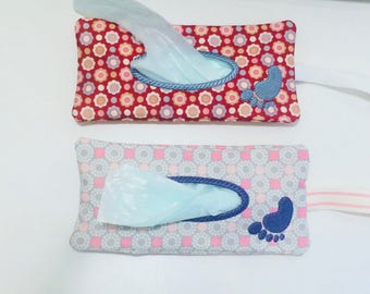 ITH Nappy Bag Bag Holder. 5x7 In The Hoop Diaper Bag Holder Project by Pixie Willow Patterns