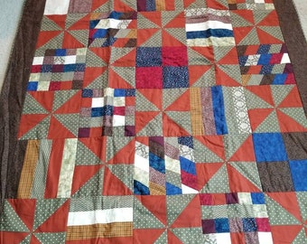 Throw quilt