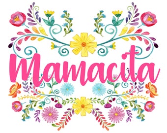 Sublimation Transfer | Mamacita | Spanish