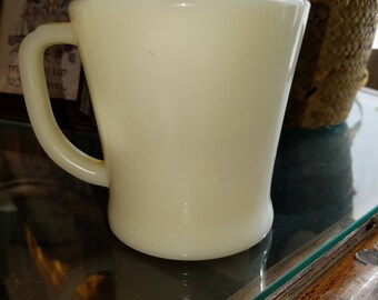Vintage antique Fire-King Oven Ware coffee mug