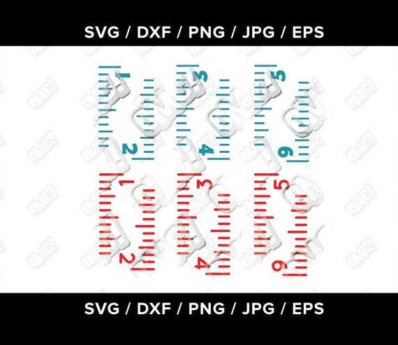 ruler growth chart svg