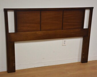 Farmhouse Beadboard Queen Headboard White Distressed By Foo