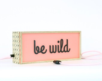 Lightbox Be Long / Be Chatty customize / Be wild