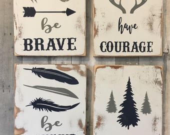 Woodland Nursery Decor / Woodland Decor / Rustic Nursery Decor / Nursery Decor