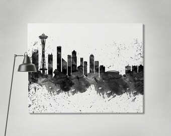 detroit print canvas art