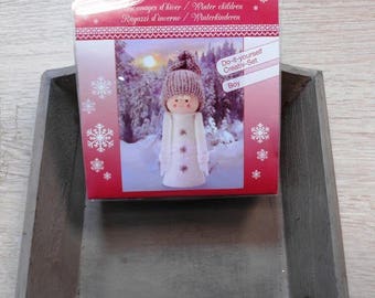 1 kit to make 1 doll Christmas 14 cm