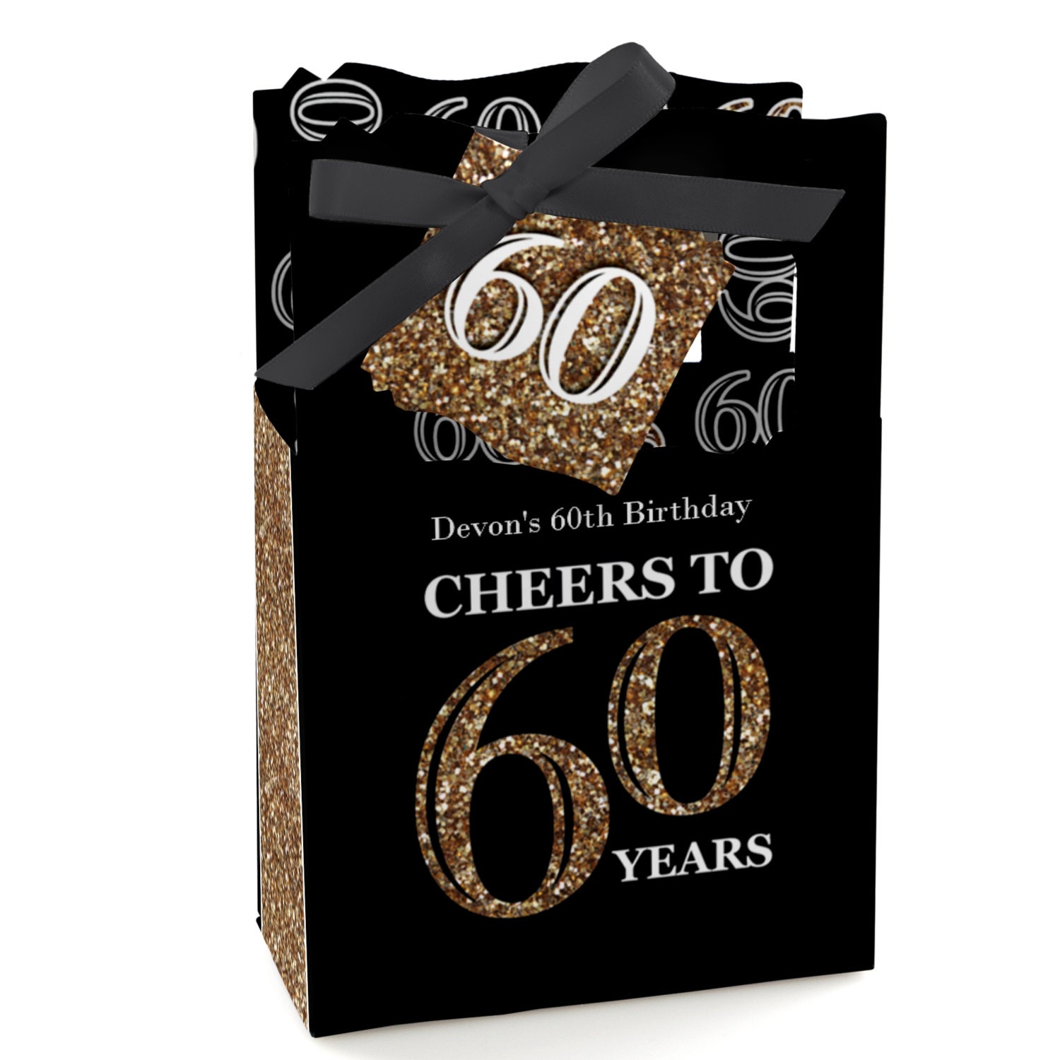 60th Birthday Party Favors for Birthday Parties Favor Boxes