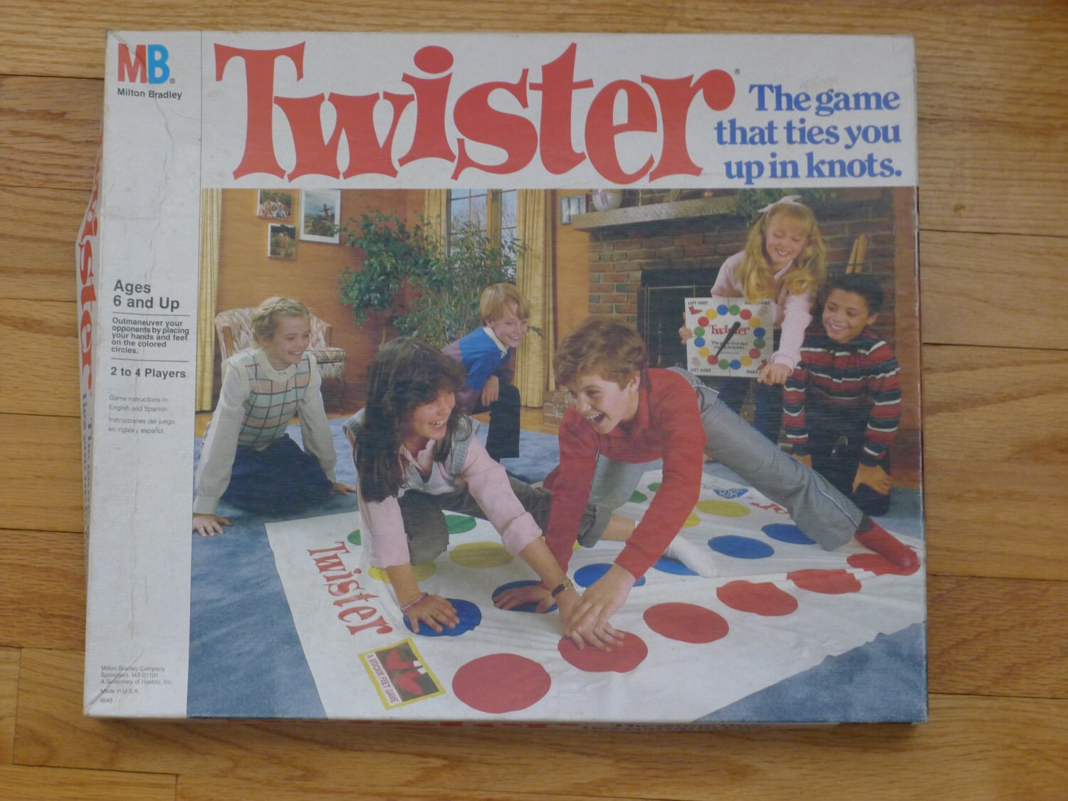 TWISTER Game Complete In Box 1986 Version TWISTER Game Complete In Box 1986 Version