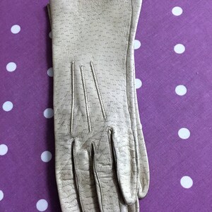 ladies vintage leather gloves