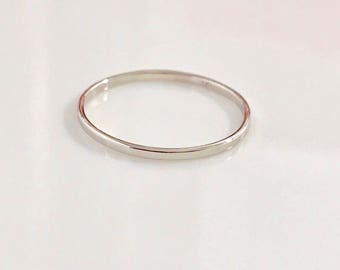 10k gold ring, 10k white gold ring, 10k stack ring, 10k gold band ring, 10k band ring, 10k skinny ring, 10k midi ring, 10k knuckle ring