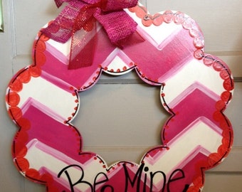 Valentine Wreath Door Hanger