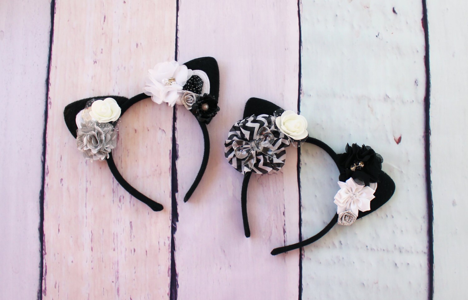 Diadema de orejas de Panda orejas de oso Panda disfraz de