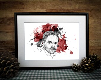 Crowley - Supernatural Crowley - Mark Sheppard - Crowley gift - Supernatural gift - The Winchesters - The Family Business - Team Free Will
