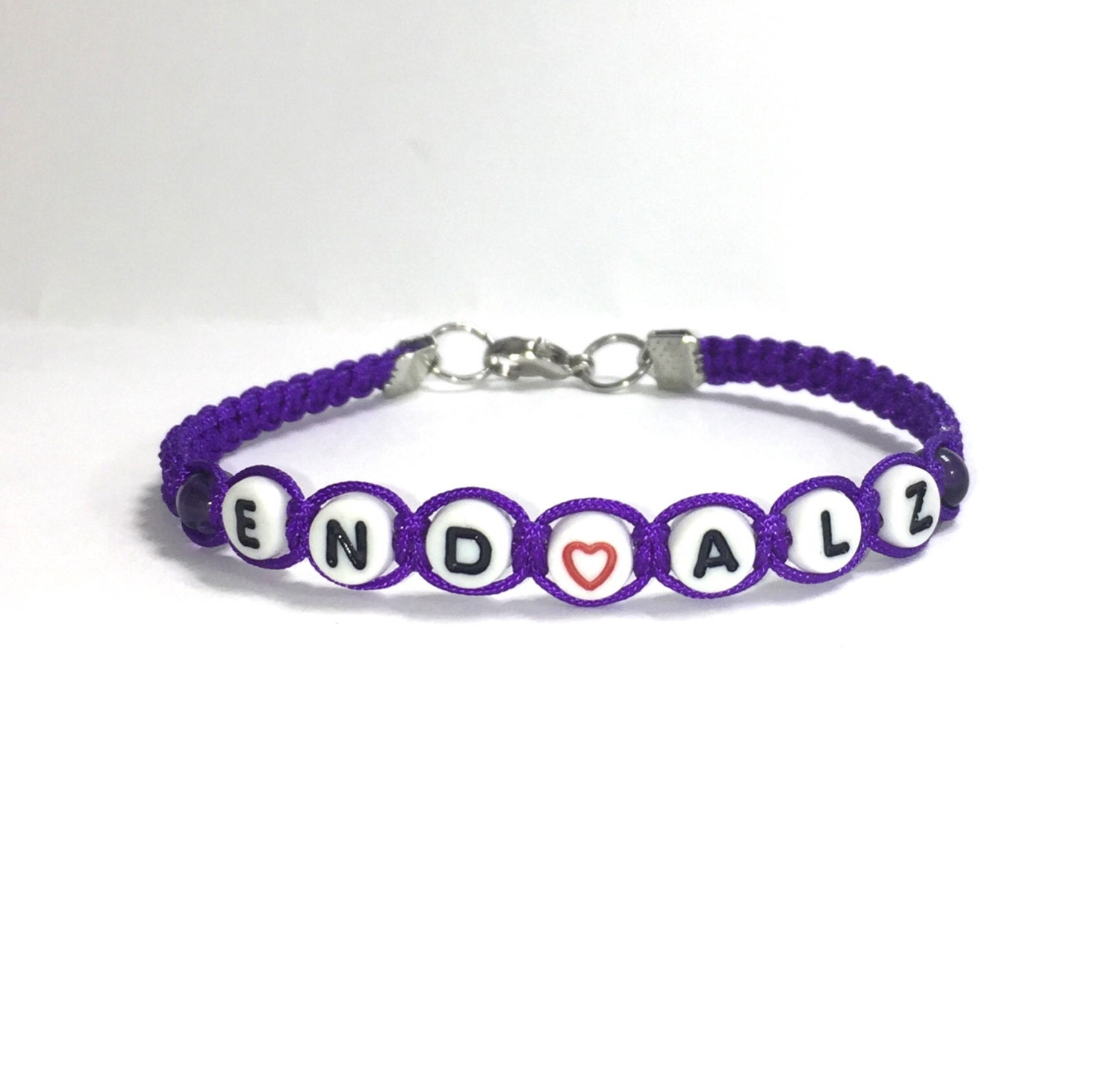 Alzheimer's Awareness Bracelet END ALZ