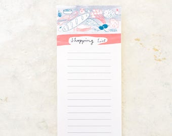 grocery list stationery