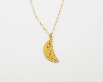 Gold Watermelon Necklace - NC0015