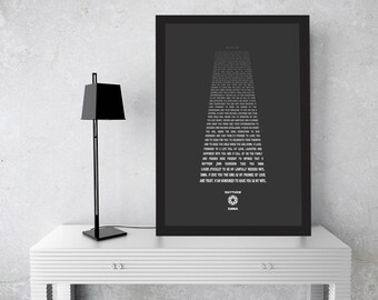 Vows, Art, Star wars, crawl, framed vows, gift for him, first anniversary, paper, valentines, gift for husband, gift, guy, star wars wedding