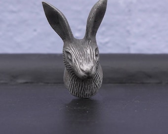Hare Drawer Knob - New rabbit hare animal furniture knob handle