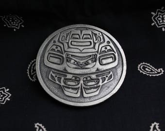 Vintage Belt Buckle - Made in Canada 1970s