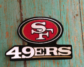 San Francisco 49ers iron on applique